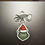 Thumbnail: Personalized Grinch Hand Christmas Ornament