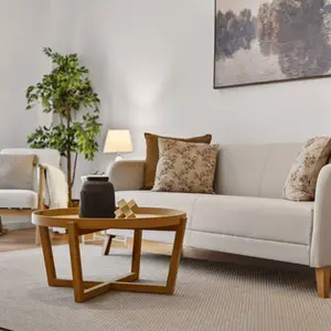 Sala preparada com home staging - apartamento T2 para venda em Vila Franca de Xira