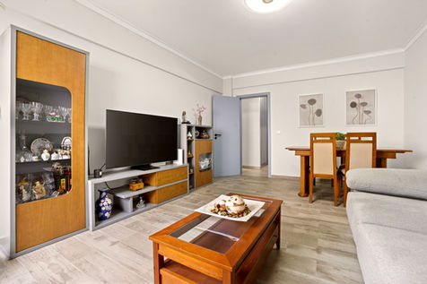 Home staging Sala apartamento T2 Alverca, Vila Franca de Xira - valorização imobiliária