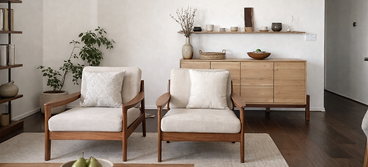 Minimalist Japandi living room design.png