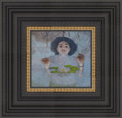 2016, Emma Ophelia, oil on board cm 56.6 x 61