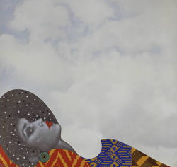 1994, Figure acrylic on canvas cm. 50x50