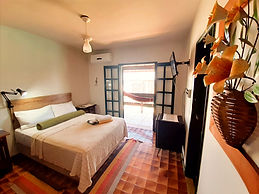 Suíte nº 1 - varanda e vista mar