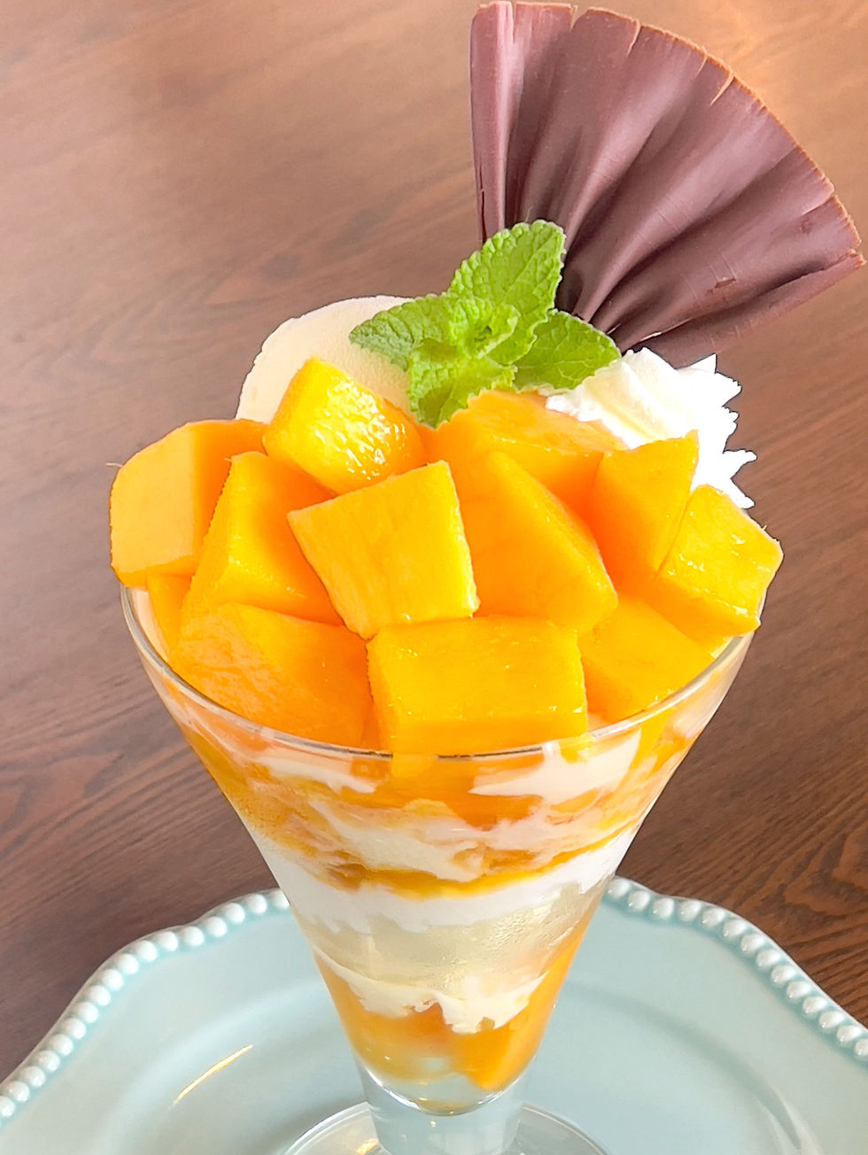 宮崎マンゴーパフェ