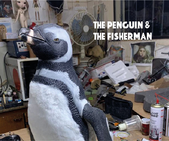 Pinguim animatronics