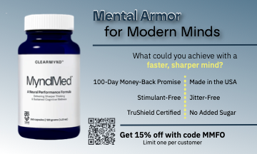 MyndMed postcard ad