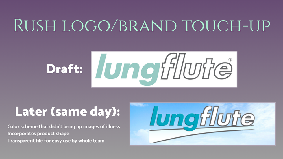 Rush logo touch up