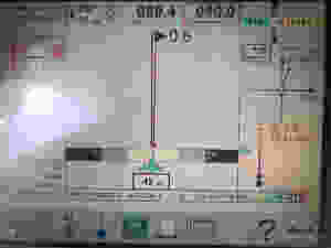 Flying the lines at 16000ft