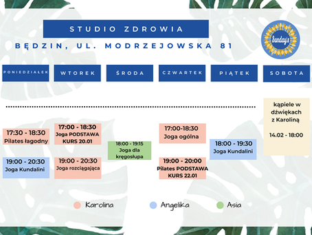 Nowy rok, czyli zmiany w studio