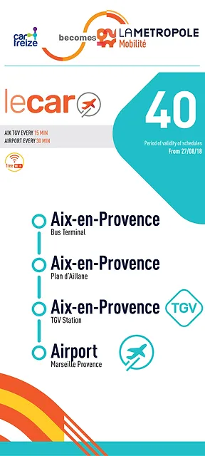 Lecar Aix Center Aix Train Station Airport
