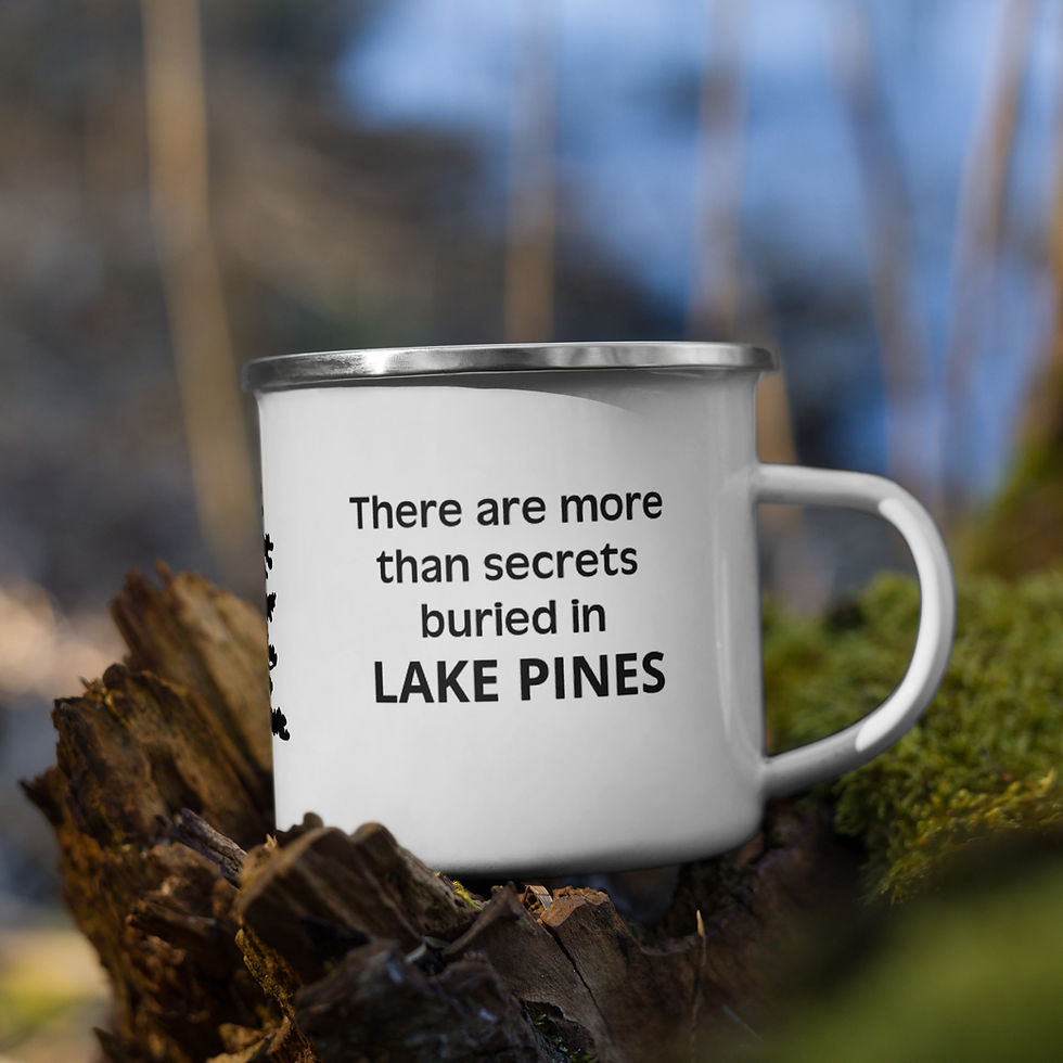 Thumbnail: Murder at First Light Enamel Camp Mug