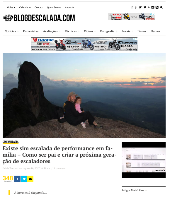 Matéria - Escalada de Performance