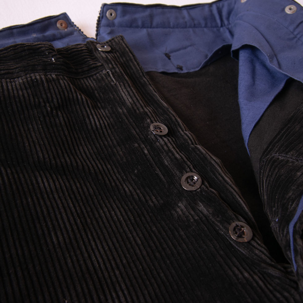 サムネイル： FRANCE 1920s-30s / Corduroy pants : Dead stock　フランス / コーデュロイパンツ : デッドストック
