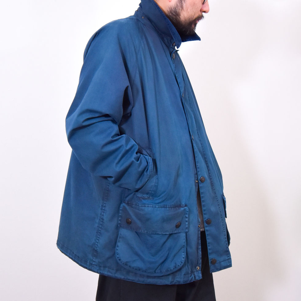 サムネイル： [Barbour] U.K VINTAGE / BEAUFORT  "Ryukyu Indigo dye"　バブアー / ビューフォート "琉球藍染"
