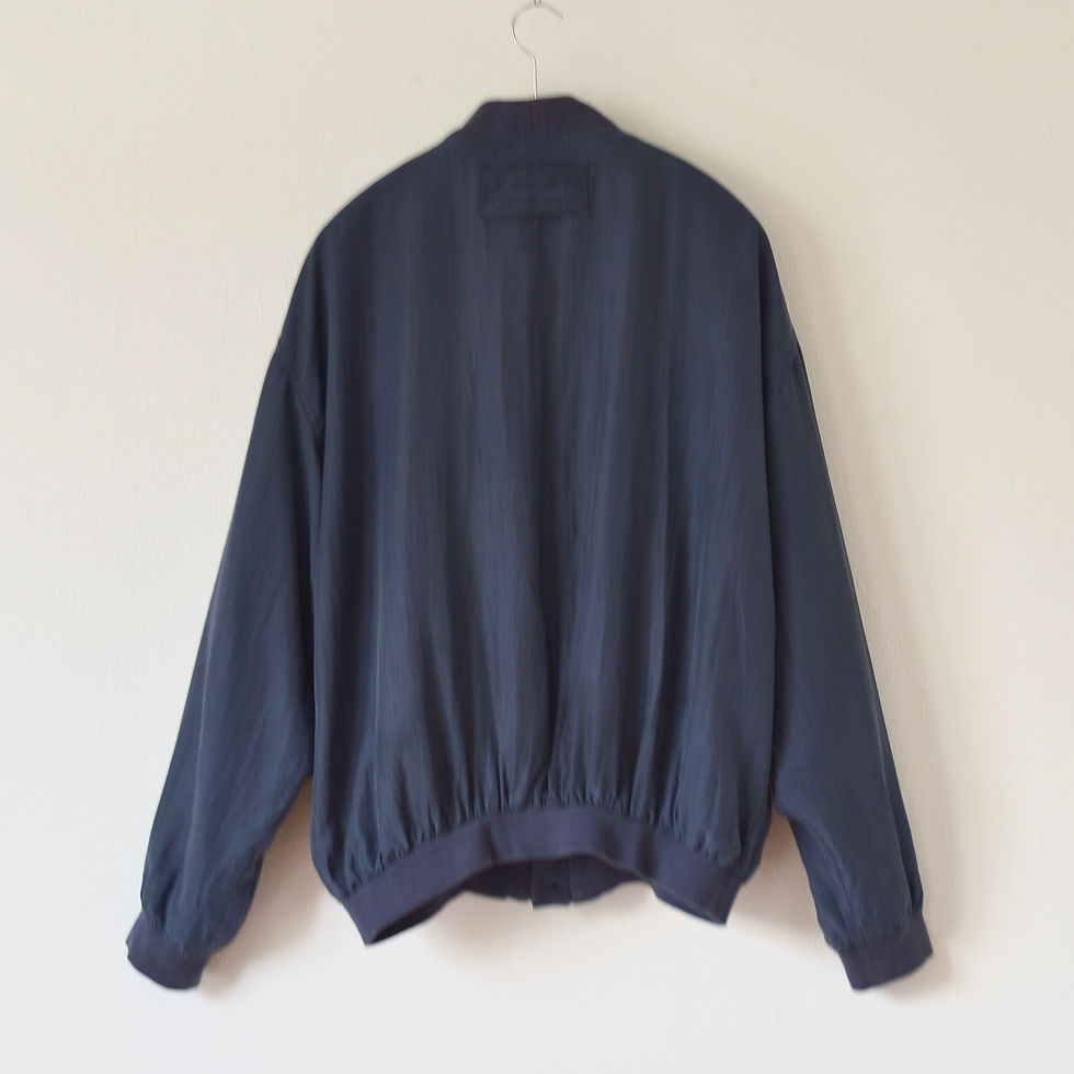 サムネイル： GERMANY vintage / Light outer〔Silk blouson②〕