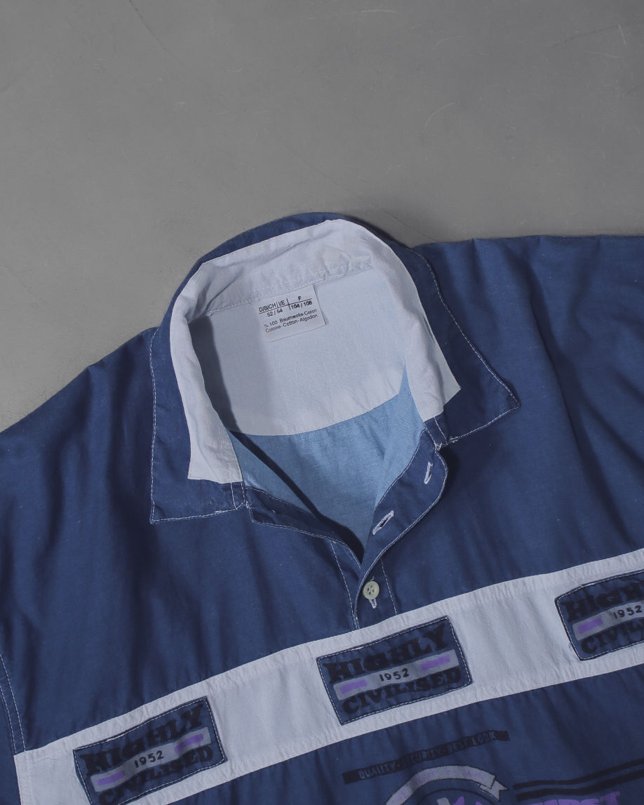 サムネイル： GERMANY  Baseball pullover shirts / ドイツ プルオーバーシャツ E-143