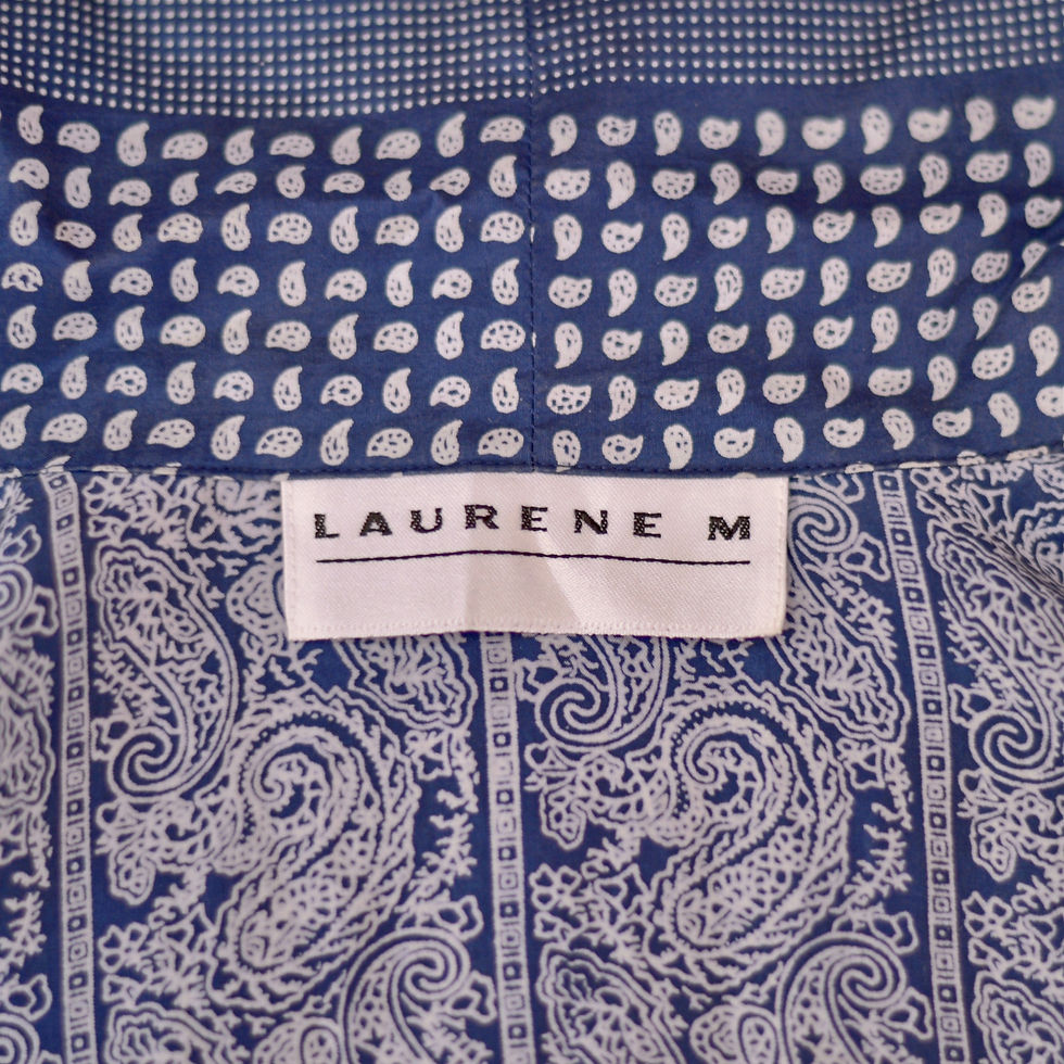 サムネイル： EURO vintage / Washable silk shirts -5-