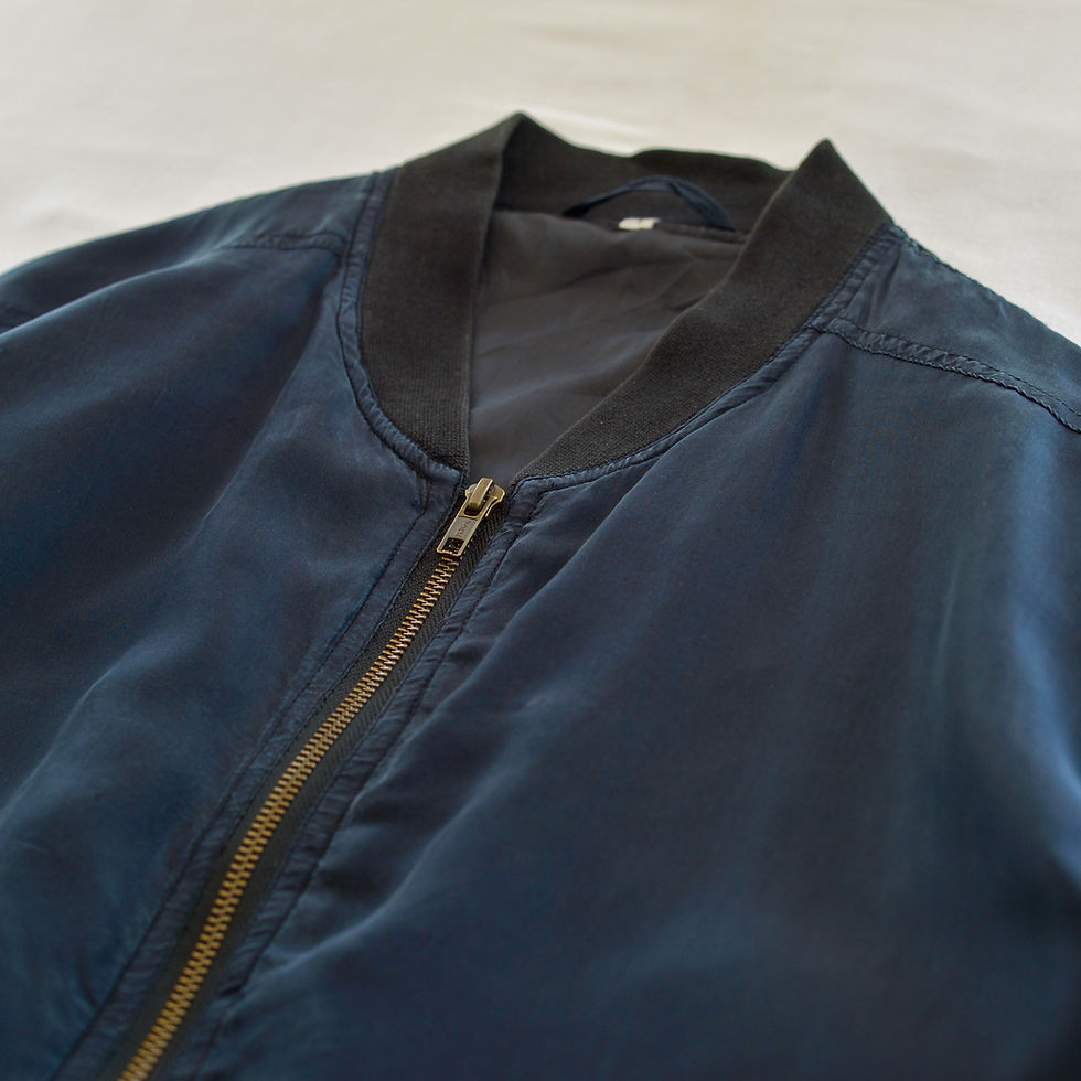 サムネイル： GERMANY vintage / Light outer〔Silk blouson⑦〕