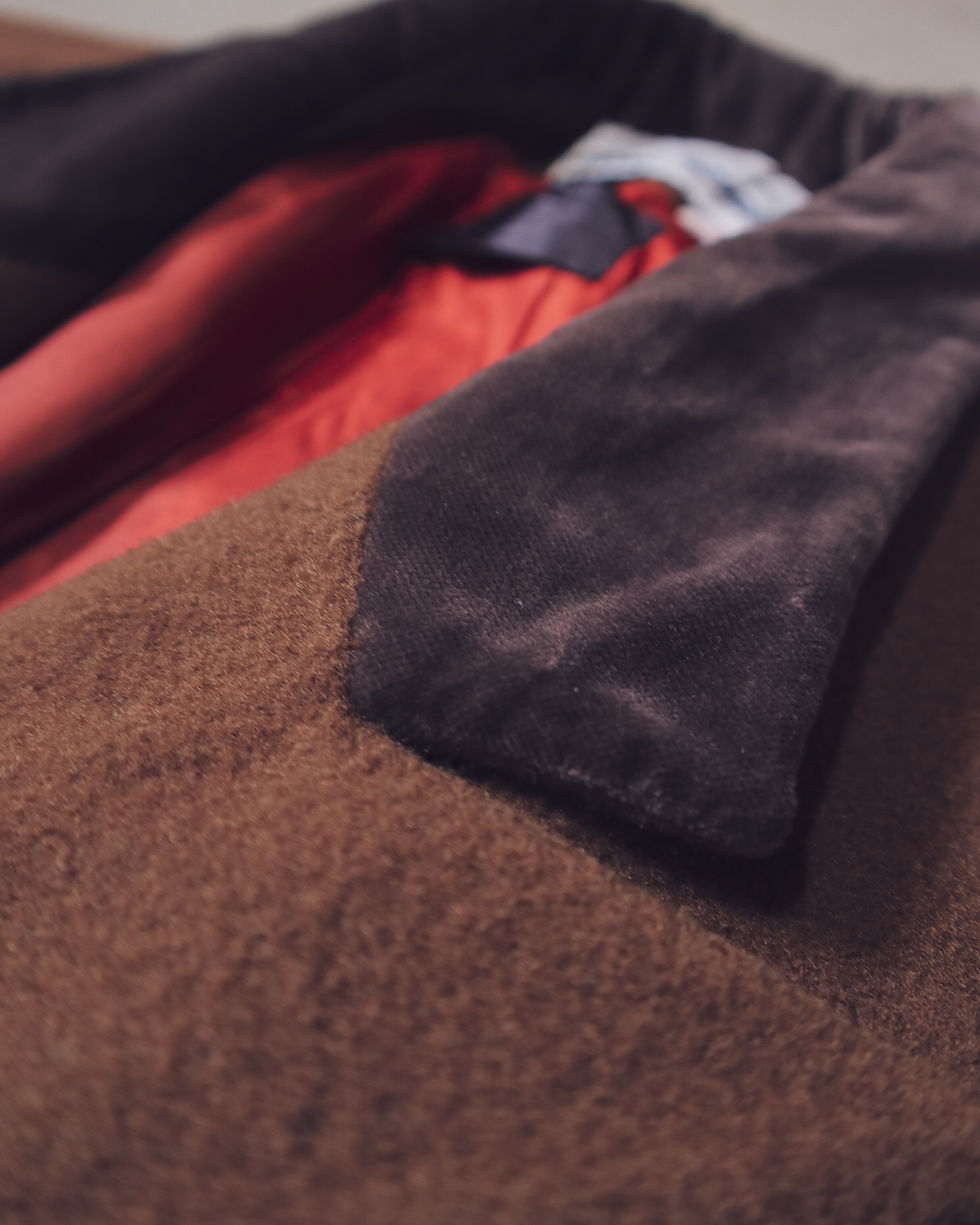 サムネイル： FRANCE 1980-90s “Jacques Gervertz” / Double breasted coat   フランス ダブルコート   E-28