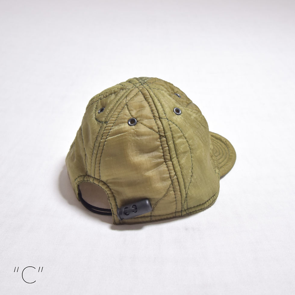 サムネイル： [MADE IN OCCUPIED JAPAN] / FOLD CAP (U.S QUILT LINER)　メイドインオキュパイドジャパン / フォールドキャッ