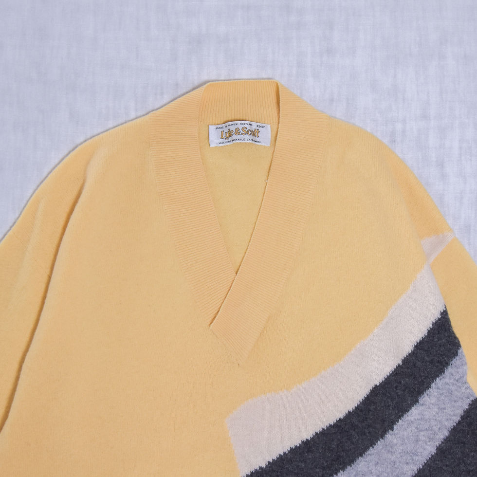 サムネイル： [Lyle&Scott]  SCOTLAND VINTAGE / Lambs wool knit　[ライルアンドスコット] スコットランド / ラムウールセータ
