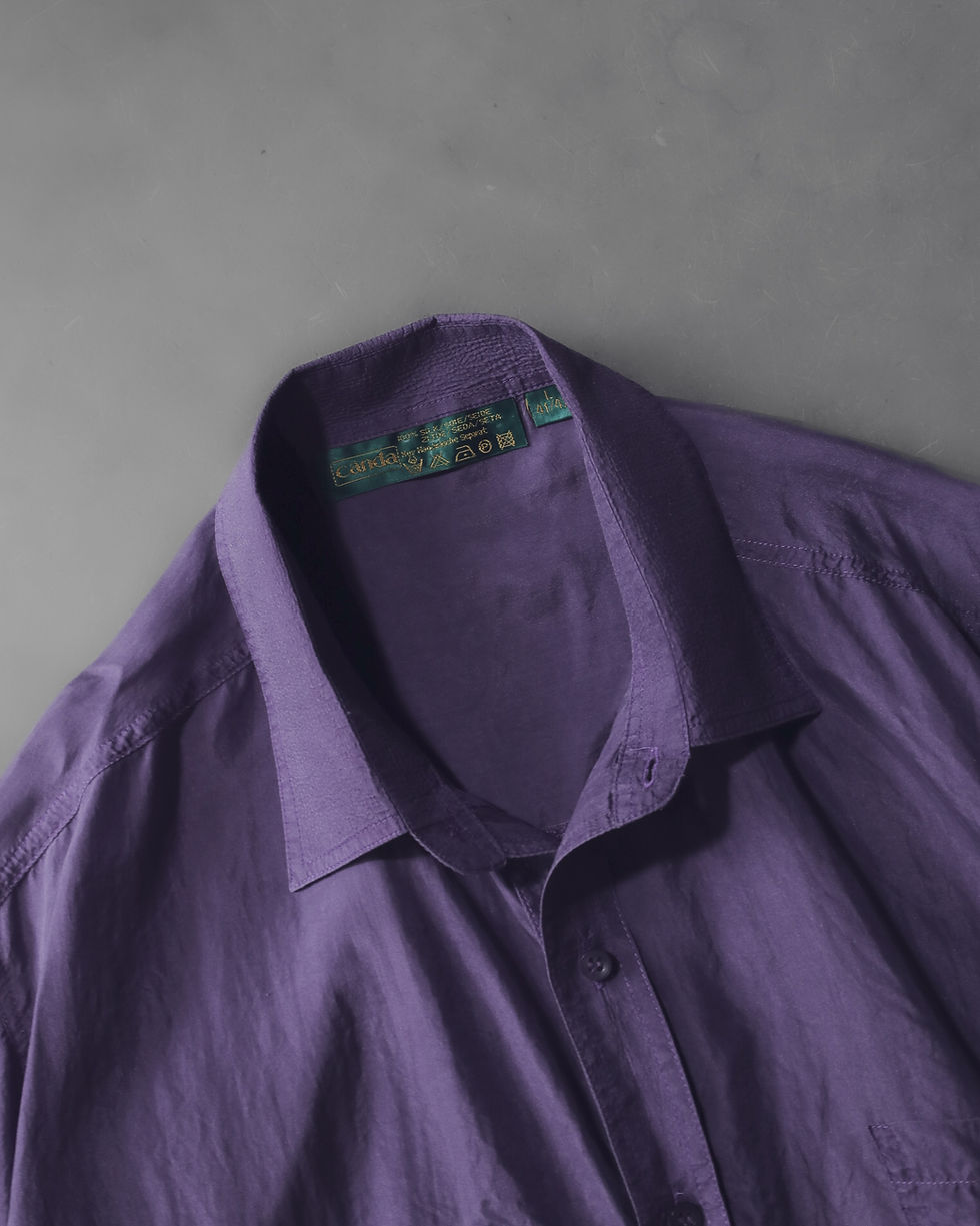 サムネイル： EUROPE  Half-sleeve shirts  Silk 100 / ユーロ 半袖シルクシャツ　E-166