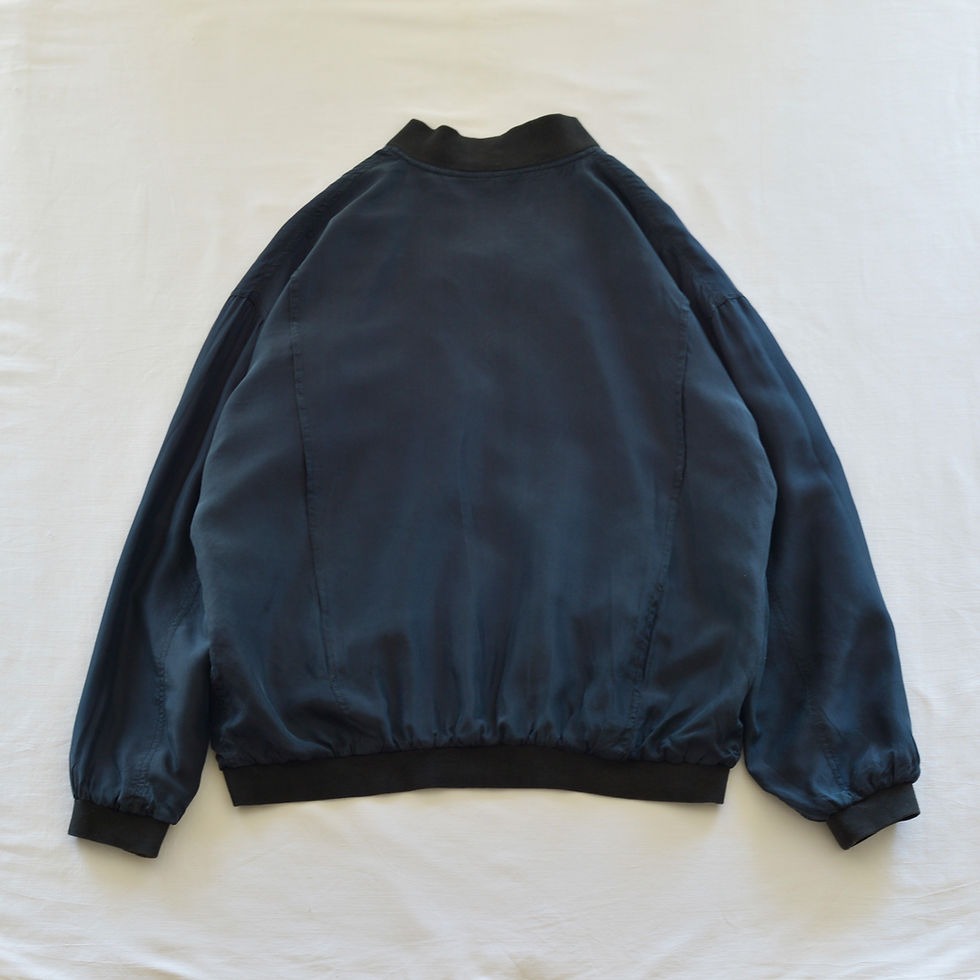 サムネイル： GERMANY vintage / Light outer〔Silk blouson⑦〕