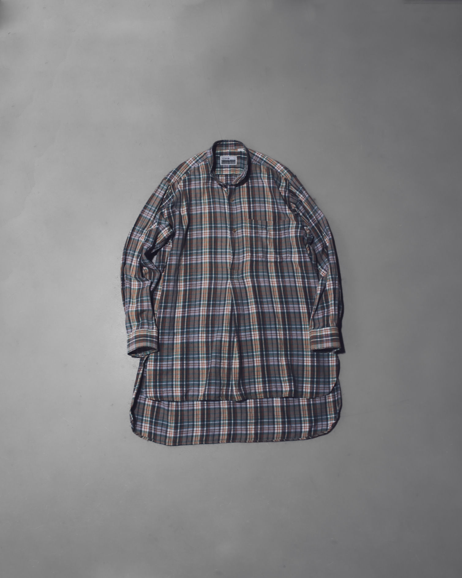 EURO Grandpa shirts / ユーロ グランパシャツ E-113
