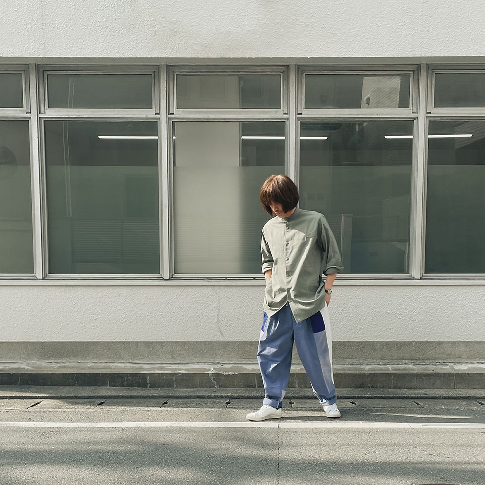 サムネイル： 【VINTAGE UPDATE SERIES】Remake / Balloon pants (Crazy pattern)　バルーンパンツ (クレイジーパターン