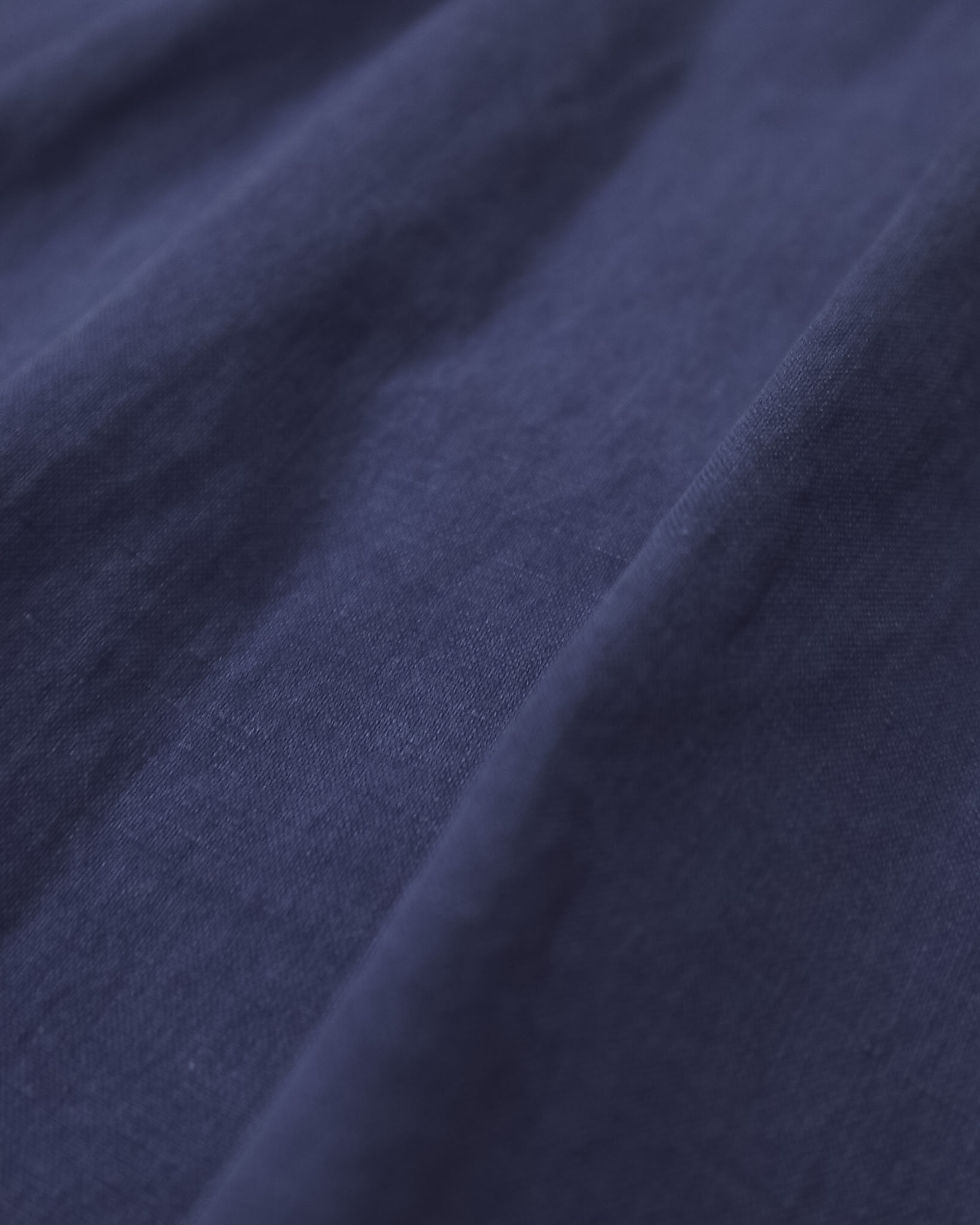サムネイル： FRANCE 1950s～ blue grandpa shirts / フランス グランパシャツ E-99