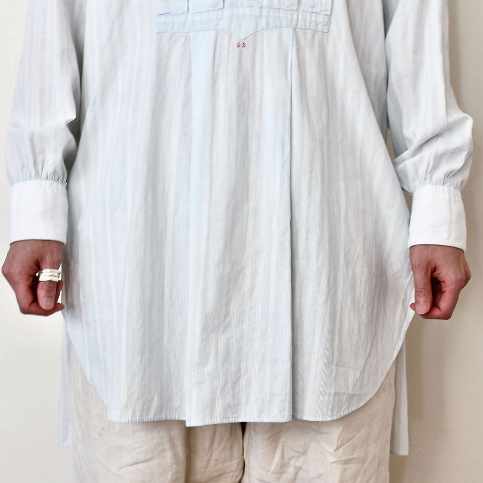 サムネイル： FRANCE 1920~30s / Grandpa shirts１