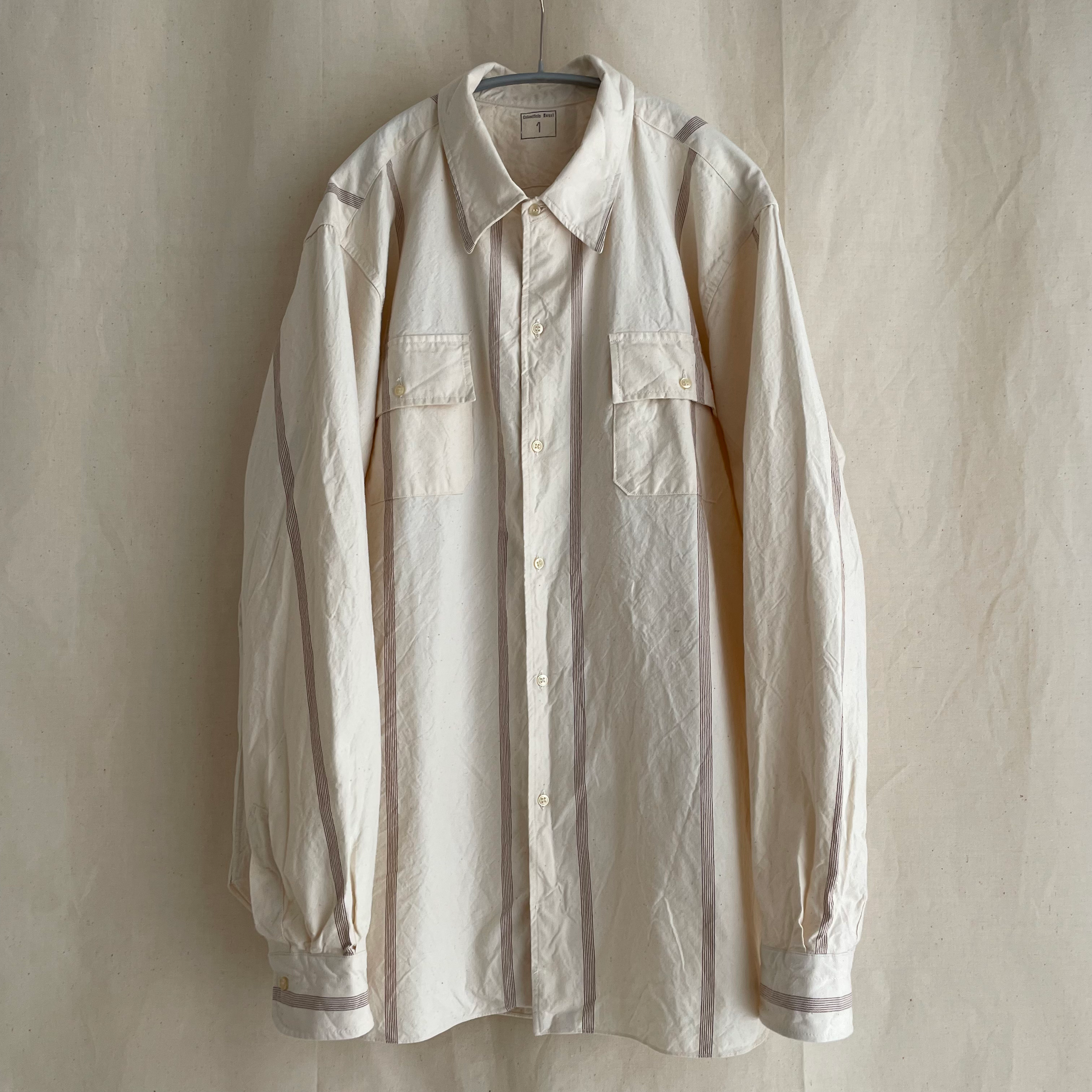 ITALIA 1960s~ / Prisoner shirts : Dead stock