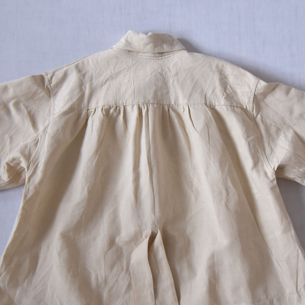 サムネイル： FRANCE 1950s~ / Hospital coat (Métis生地) : Dead stock フランス軍 / ホスピタルコート(メティス生地)