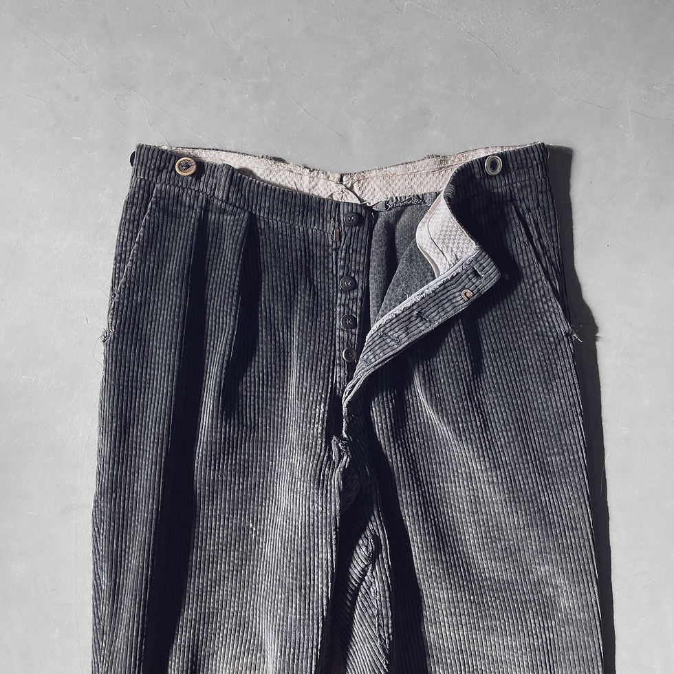 サムネイル： FRANCE 1950-60s / Corduroy trousers　フランス / コーデュロイトラウザー