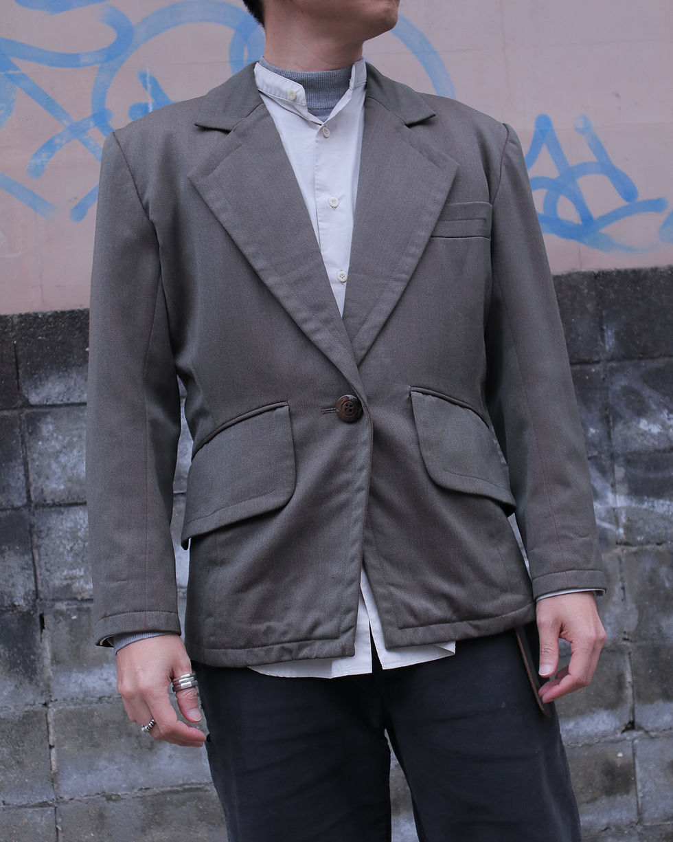サムネイル： “Yves Saint Laurent rive gauche” 1960-70s / Tailored jacket   イヴサンローラン　E-8