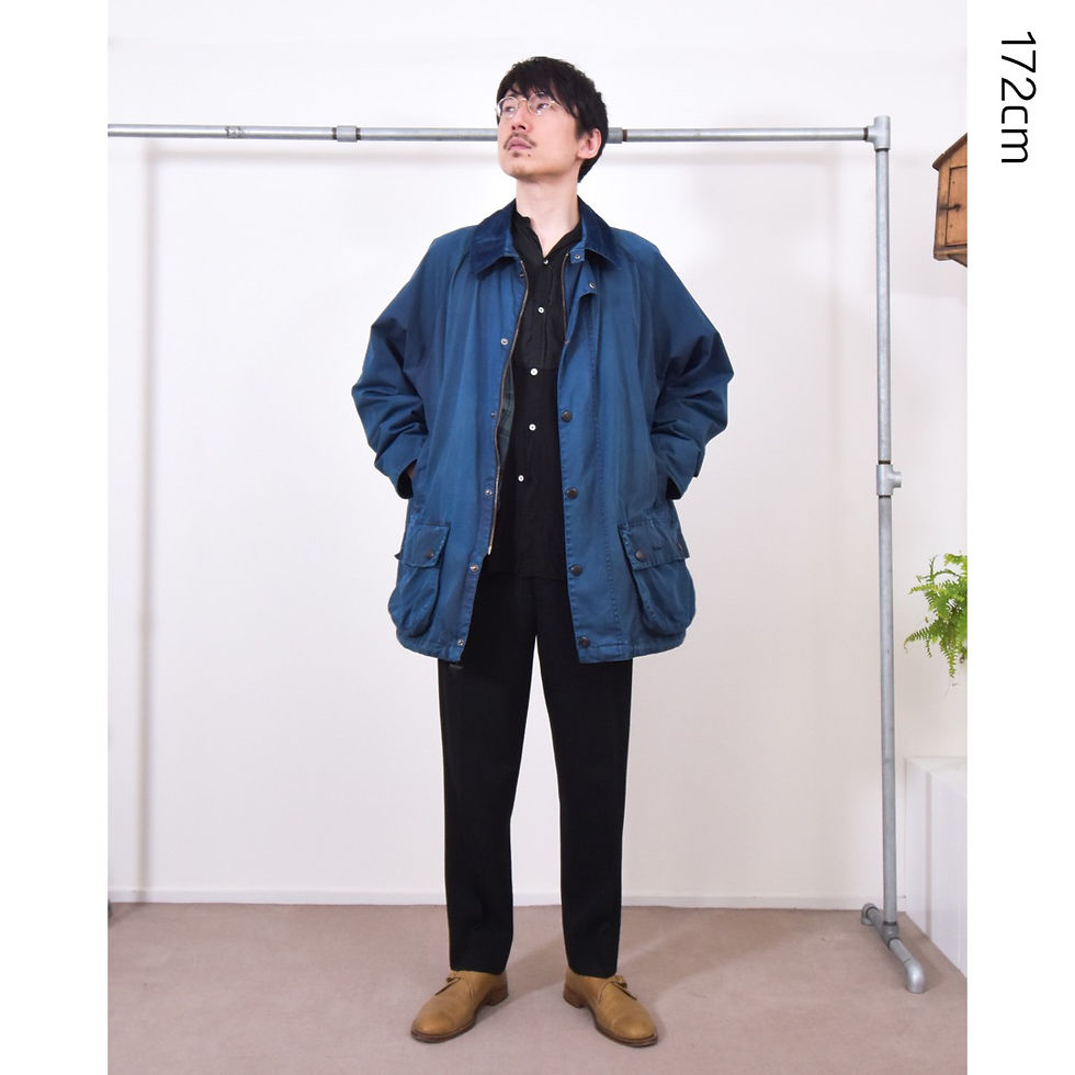 サムネイル： [Barbour] U.K VINTAGE / BEAUFORT  "Ryukyu Indigo dye"　バブアー / ビューフォート "琉球藍染"