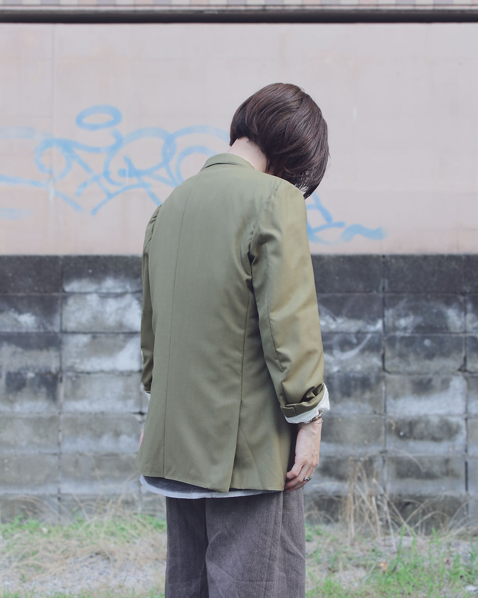 サムネイル： EUROPE  Double breasted tailored jacket /ヨーロッパ ダブルブレステッドジャケット　E-213