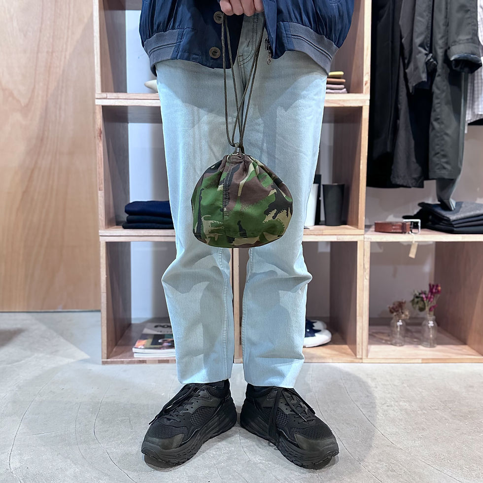 サムネイル： U.K. VINTAGE / Remake Pouch (DPM Camouflage)　イギリス / リメイクポーチ (DPMカモ)
