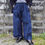 サムネイル： ITALIA VINTAGE / Over pants : Dead stock (Indigo dye_琉球藍染,Remake)　イタリア軍 / オーバーパン