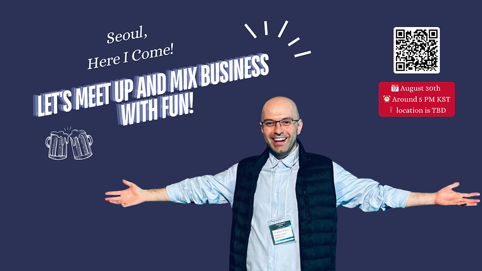 Meet-up with Erdinc in Seoul