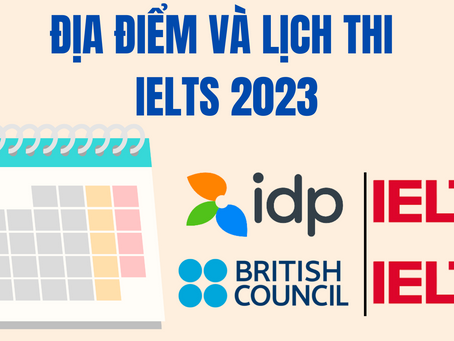Lịch thi ielts đà nẵng