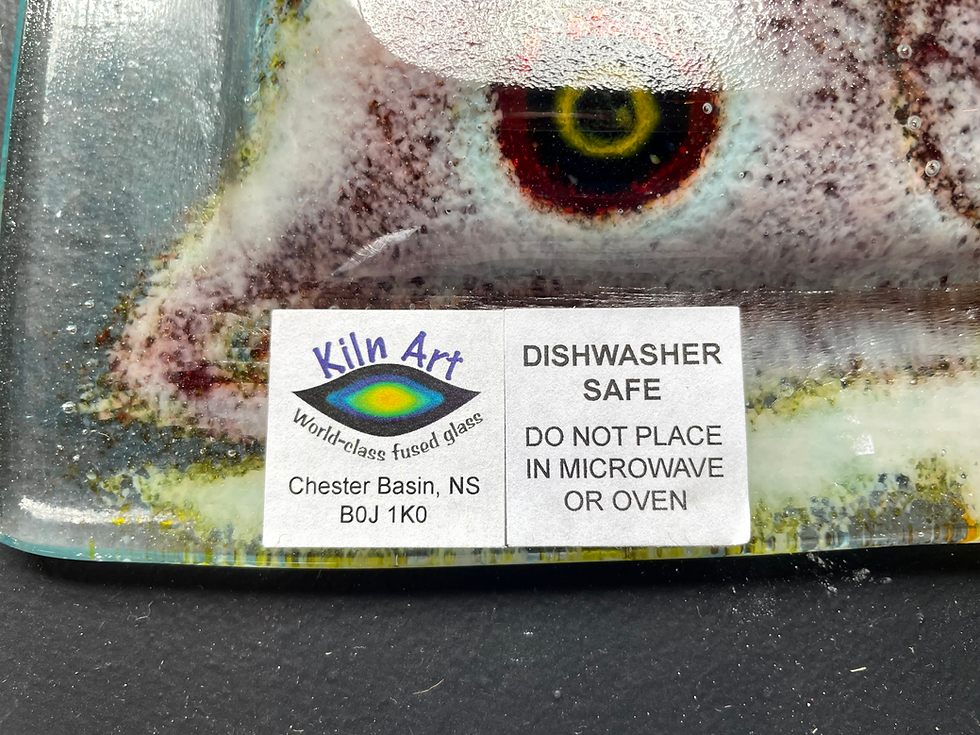 Thumbnail: Kiln Art Fish Platter by Sharon McNamara (Chester Basin, NS)