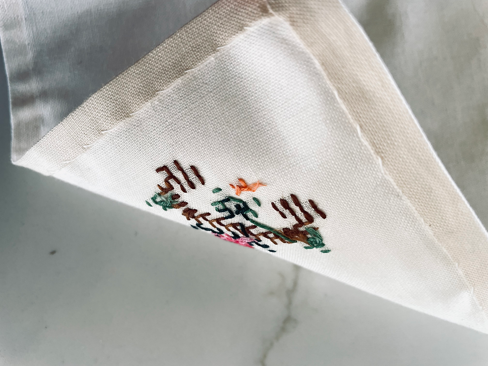 Miniature : Vintage European Table Linens