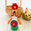 Miniature : Hand Painted Folkart Rooster 🐓