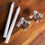 Miniature : Vintage Crystal Candle Holders (set of 2)