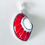 Thumbnail: Red Nautilus Shell & Sterling Silver Pendant