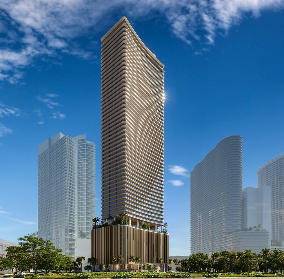 Una torre concebida por Kobi Karp: arquitectura icónica para un Miami en evolución