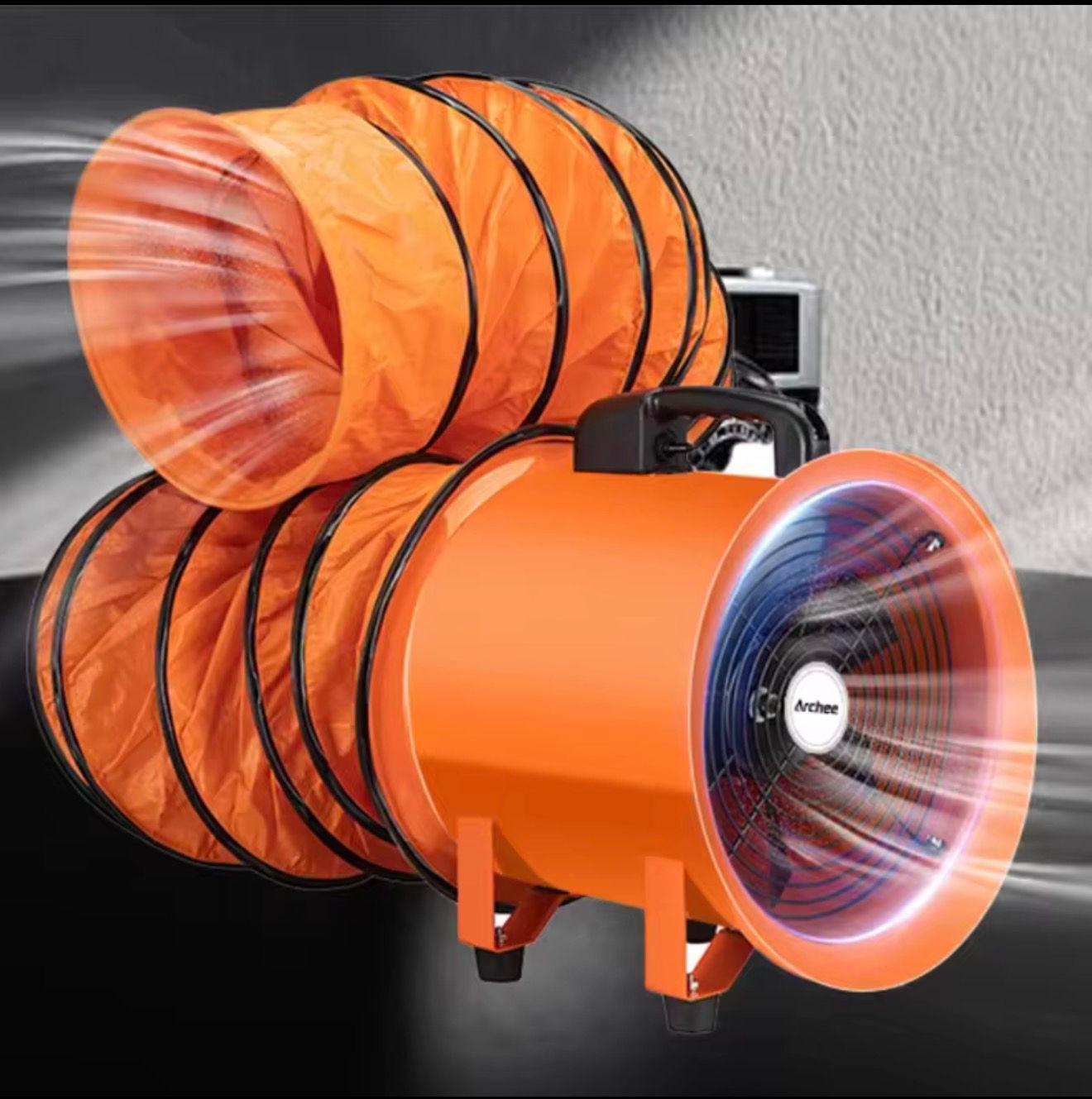 Factory warehouse fire rescue fan 