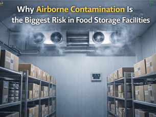Why Airborne Contamination Is the Biggest Risk in Food Storage Facilities