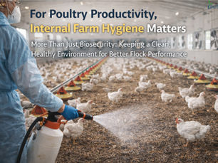Why Poultry Productivity Depends on Internal Farm Hygiene, Not Just Biosecurity